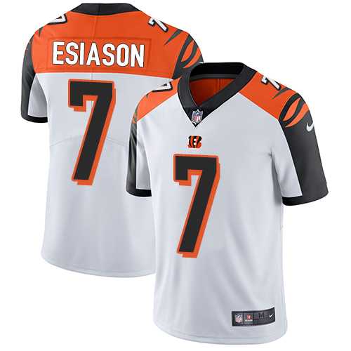 Nike Cincinnati Bengals #7 Boomer Esiason White NFL Vapor Untouchable Limited Jersey,We sell and wholesale Nike Cincinnati Bengals #7 Boomer Esiason White NFL Vapor Untouchable Limited Jersey on line form chian!